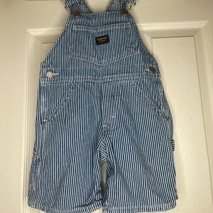 Osh kosh bgosh vestbak short overalls sx 4